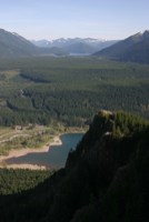 Looking down on Rattlesnake Ridge, WA